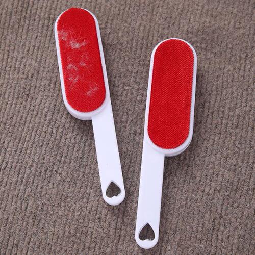 Double-sided electrostatic cashmere brush remover artifact woolen coat dehair brush clothes sticky device clothing dry cleaning brush