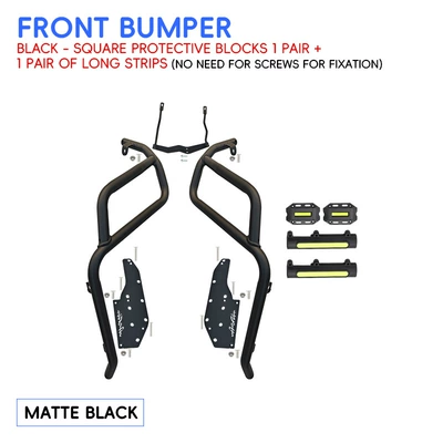 Suitable for CFMOTO AURA150 crash Motorcycle bumper - blackenhanced-front-bumper-black-protective-block