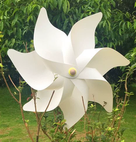 Colorful travel plastic windmill toy for camping