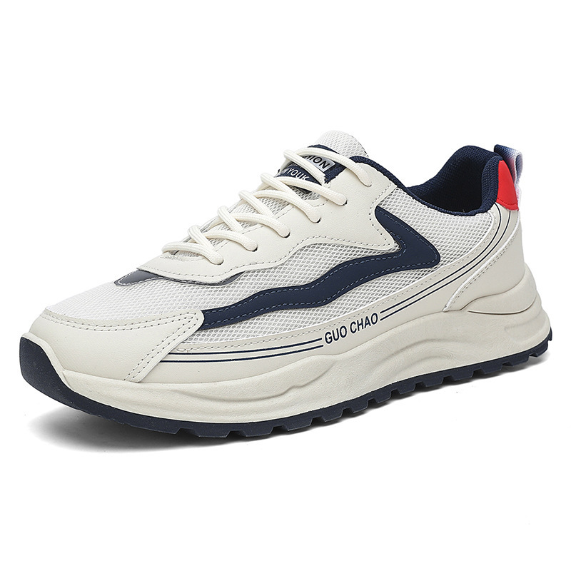 Zapatos de hombre casuales 2026 nuevos zapatos de patina de malla transpirables de verano antiodor juvenil zapatos deportivos de hombre ligeros