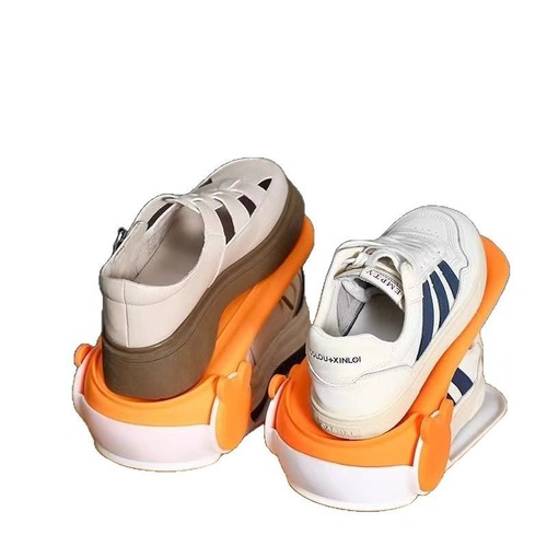 Shoe storage space-saving shoe cabinet shoe box with layered adjustable built-in folding shoe rack shoe holder shoe organizer