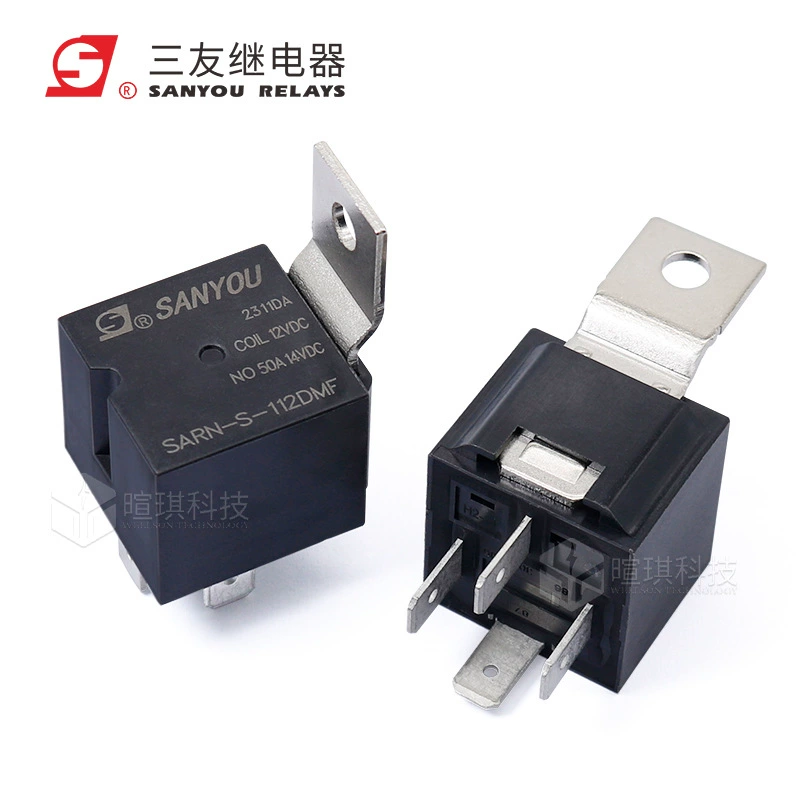 Sanyou Relay SARN-S-112DMP 12v24v автомобильный реле 4 контакта 50a