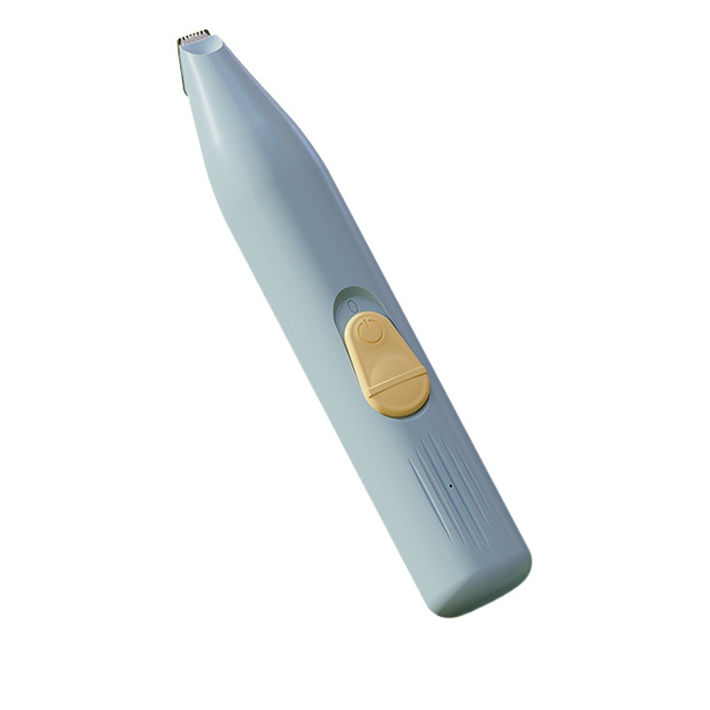 Mascota gato afeitadora pie pelo trimmer luz LED mascota pie único máquina de afeitar eléctrica automática Clipper