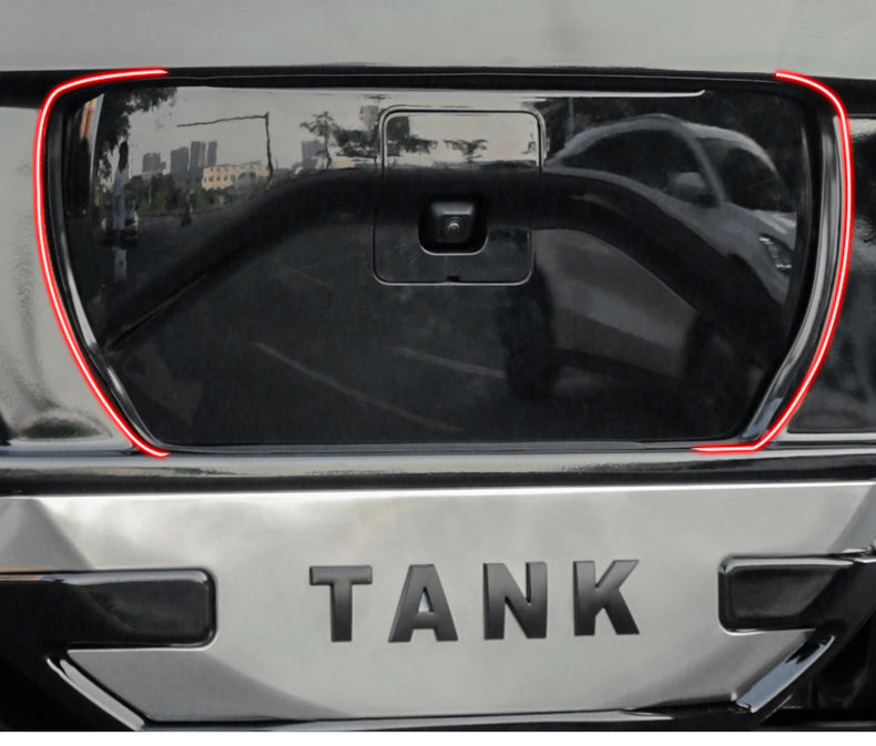 For Tank 300 Spare Tire Cover Off-road City Modified Rear Tailgate Fake Tire Shell Protective Cover Appearance Accessories