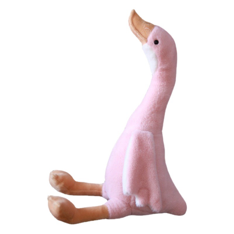 Pato muñeca de juguete de peluche muñeca calmante muñeca de ganso blanco grande cisne de juguete para niños Regalo de Cumpleaños femenino
