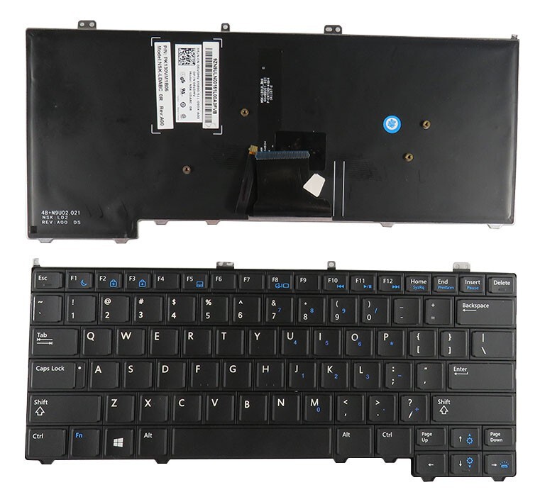 For DELL Latitude E7440 E7420 E7240 E7420D keyboard 12 700