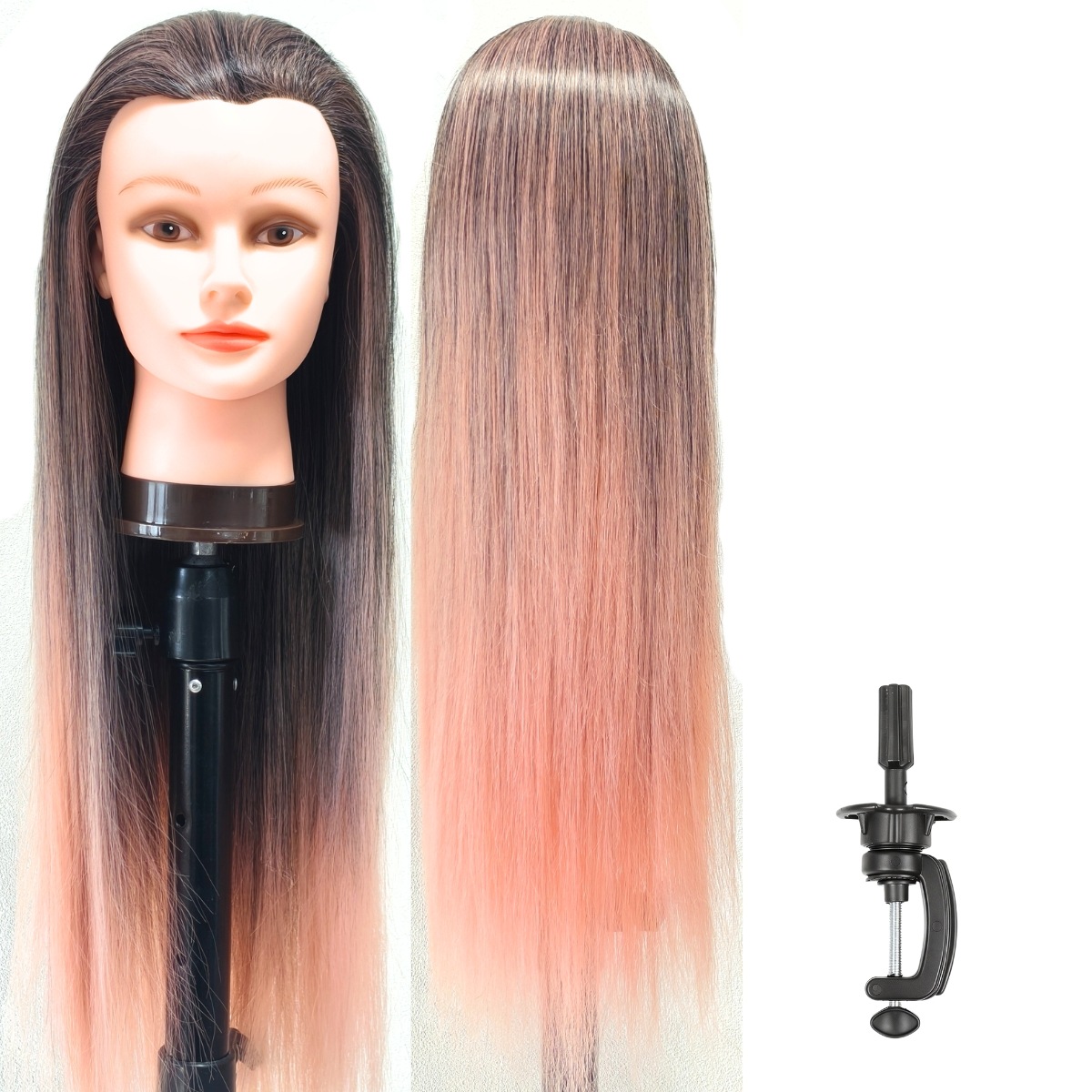 Maniquí de Cabeza para Peluquería de Fibra de Alta Temperatura image 17