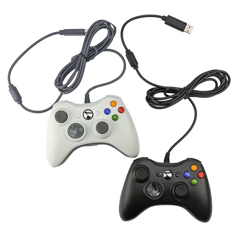 Проводной контроллер Xbox360 для компьютера PC360 с вибрацией, игра Steam Black Myth Wukong e-sports
