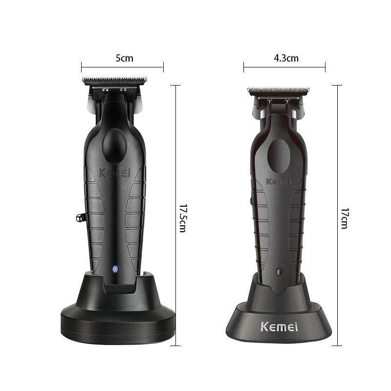 Corte de pelo eléctrico transfronterizo Kemei KM-PG2099 salón de peluquería profesional tijeras eléctricas tijeras de corte de pelo cargadas tijeras de cabeza de aceite