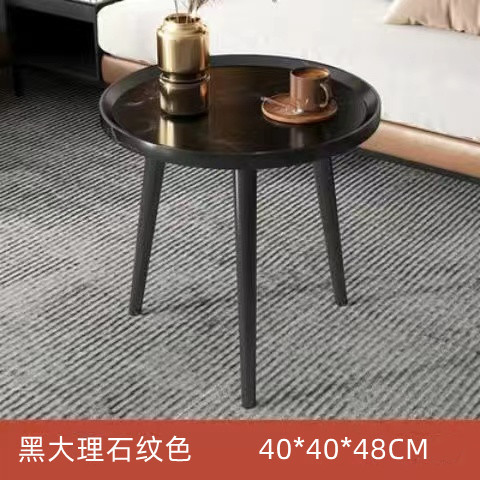 茶のいくつかの簡単な現代北欧の簡易家庭用リビングルームの小さいタイプのソファーの辺のいくつかの小さいテーブルの木の足の丸いお茶のテーブル|undefined