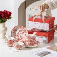 1688节日陶瓷餐具套装_中秋乔迁礼品