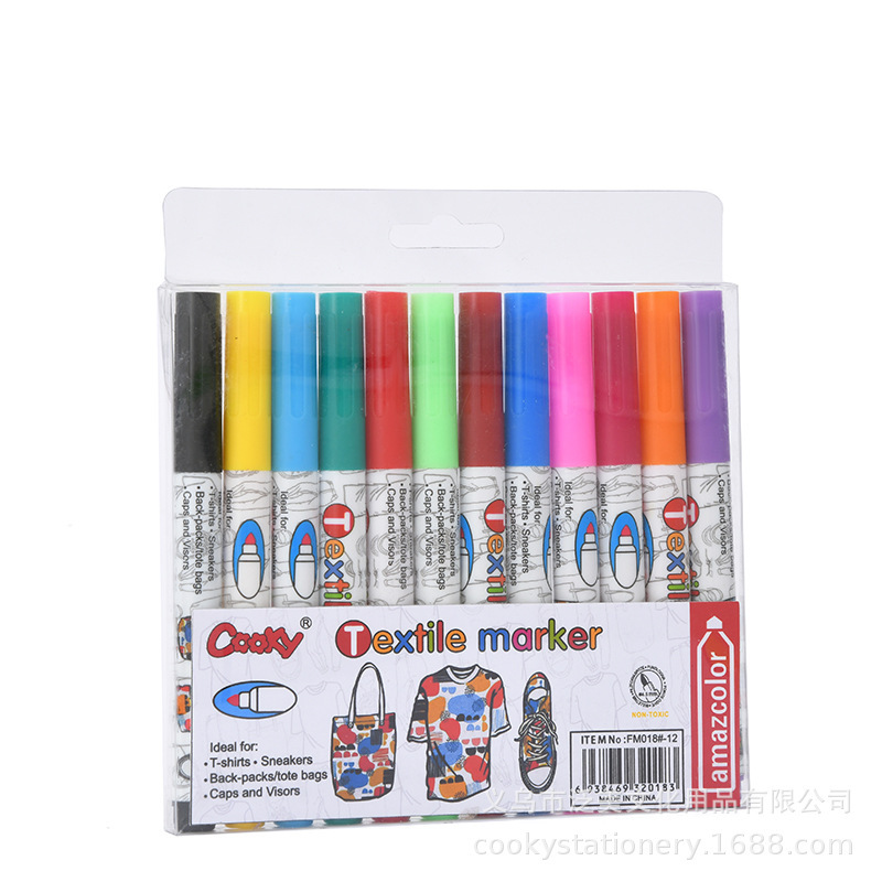 fabric painting pen non-washable graffiti cloth pen white T-shirt filling fabric pen fabric marker