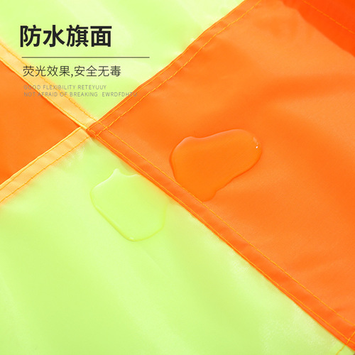 Manufacturer supplies stainless steel tube referee flag, patrol flag, linesman flag, signal flag, starting flag, football training