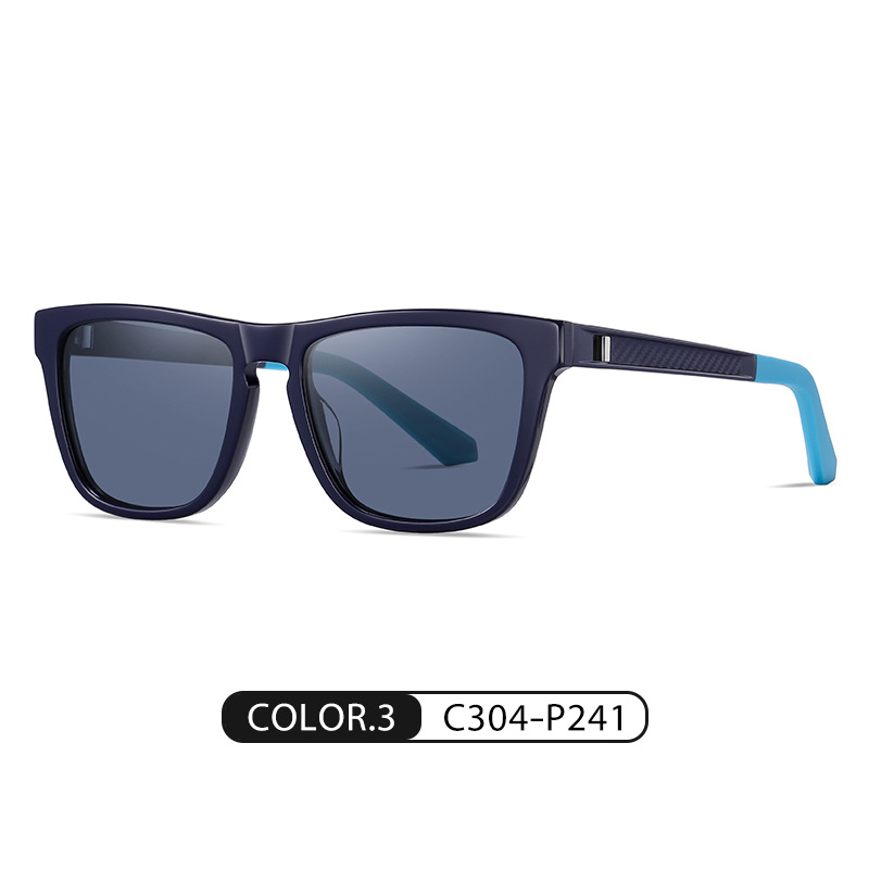 Nuevas gafas de sol polarizadas de hoja BC9109 gafas de sol de dos colores de moda para hombres gafas de sol de protección solar para exteriores