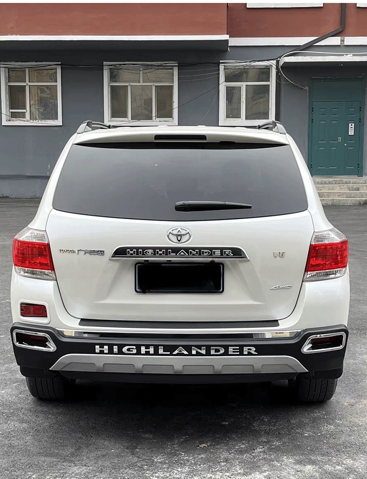 Suitable for 09-11 12-14 Toyota Highlander front and rear bumper bumper Highlander front and rear bumper wholesale