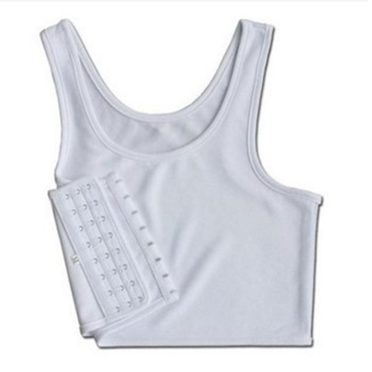 2018 AliExpress WISH Amazon three-row hook sports short chest healthy shaping t chest vest