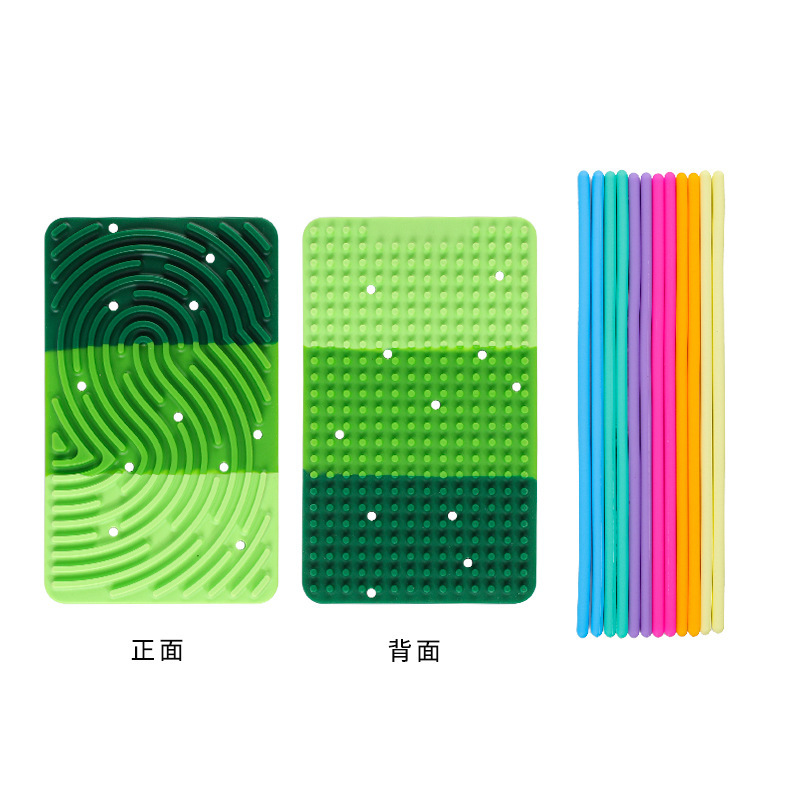 跨境爆款Fidget Toys感官活动板益智解减压焦虑训练硅胶感官玩具|undefined