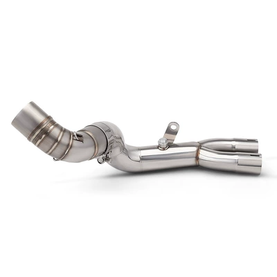 Non-Destructive Installation — Motorcycle exhaust pipe