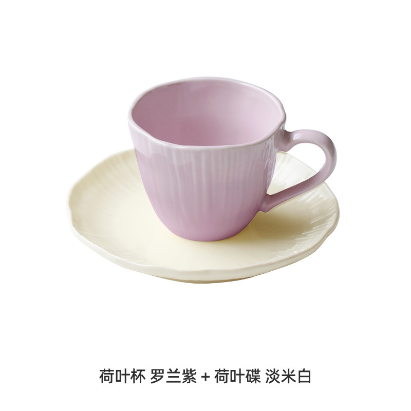Hogar taza de café de cerámica pareja hombres y mujeres taza de desayuno taza de leche Oficina taza de té platillo traje