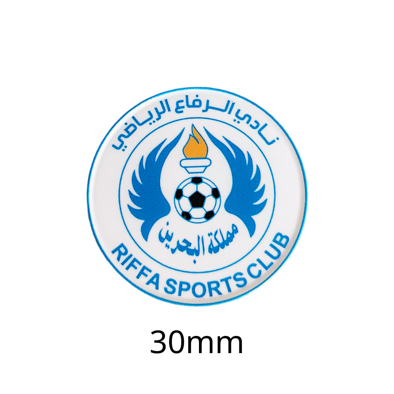 Insignias metálicas transfronterizas, pegatinas para teléfonos móviles, broches, Copa Mundial, Liga de Campeones, club de fútbol, insignias del Real Madrid, insignias del Liverpool al por mayor