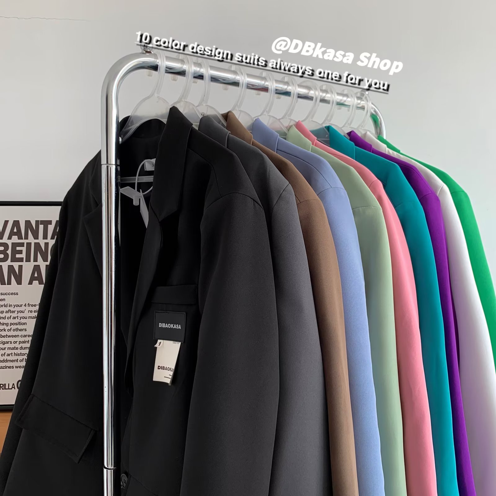 Sentido de alta gama 2024 nuevo estilo chaqueta blanca hombre frito traje callejero hombre oversize estilo de Hong Kong casual pequeño traje grande