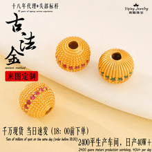 ��Ʒ����925���ƽ����ʯԲ�����diy�����ִ����������������