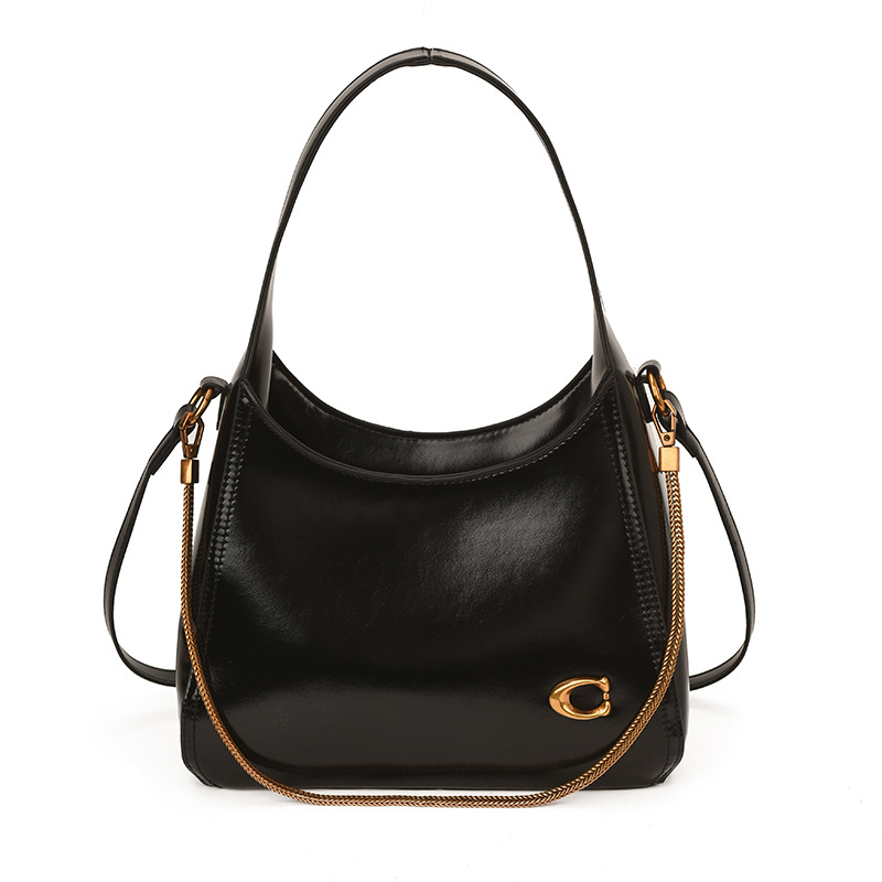 Bolsa de hombro Europa y América primavera y verano nuevo estilo perezoso bolso de brazo de viaje versátil de gran capacidad bolso de hombro de color sólido bolso de mujer