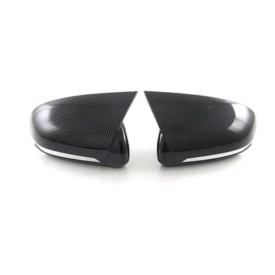 Air Outlet Interior Modification Yuan – Other Automotive Interior Supplies - for-meta-plusatto-3-lhdrhd-universal-fitcow-horn-rearview-mirror-covers-2-piece-set-abs-carbon-fiber-texture