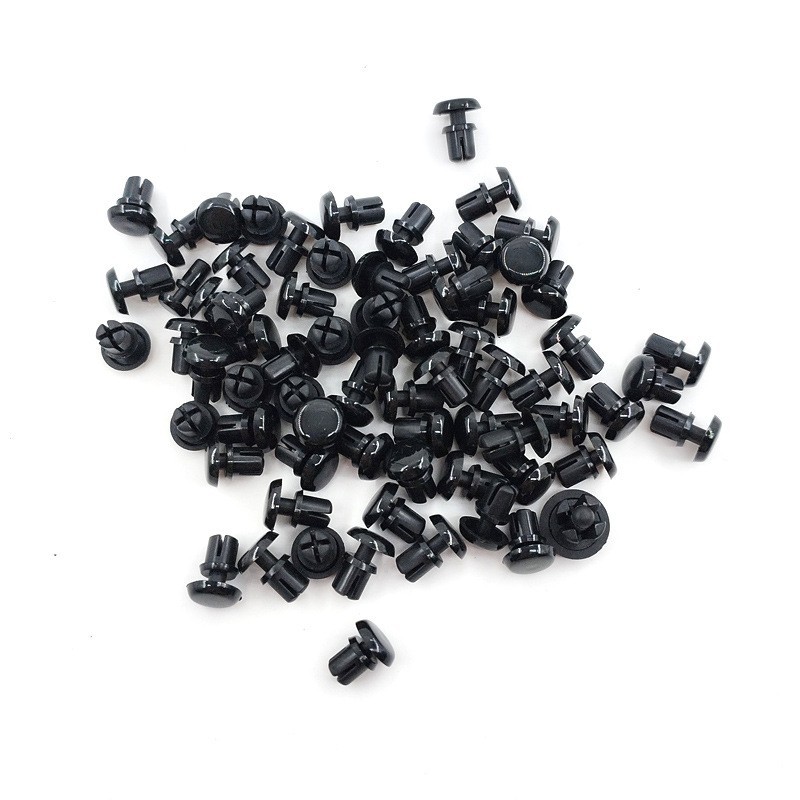 批发尼龙铆钉按压式塑料铆钉R型PC板铆钉塑胶卡扣子母铆钉R35系列