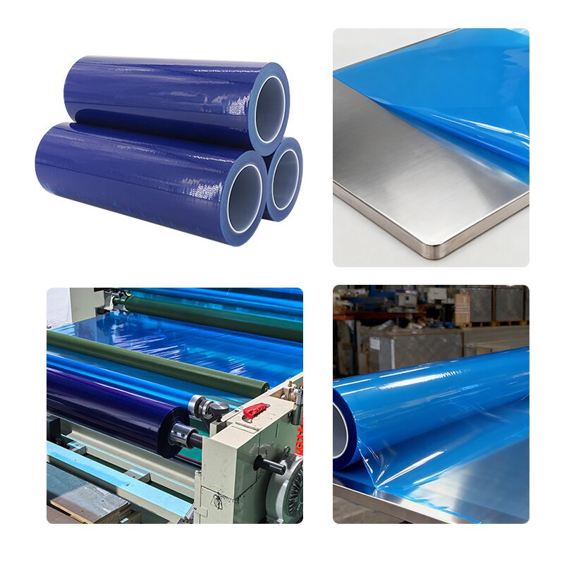 韵裕透明不锈钢自粘保护膜5丝pe胶带膜家电冰箱洗衣机防划膜防刮