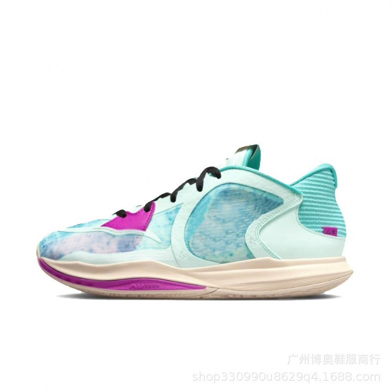 アイバニス 5 世代白青黄色夏ロートップ Kyrie5 ロー黒白赤メンズ実用的な耐摩耗性エアクッションバスケットボールシューズ女性用|undefined