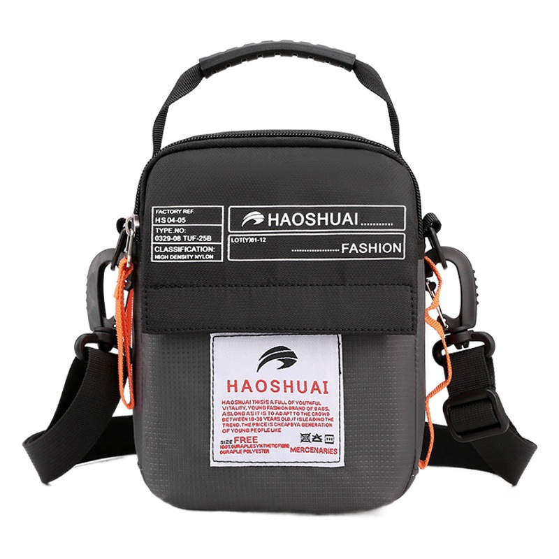 Bolsa de mensajero del hombro de los hombres bolsa de hombro resistente al desgaste impermeable bolsa de deportes de ocio SUMINISTRO DE Baigou directo de fábrica