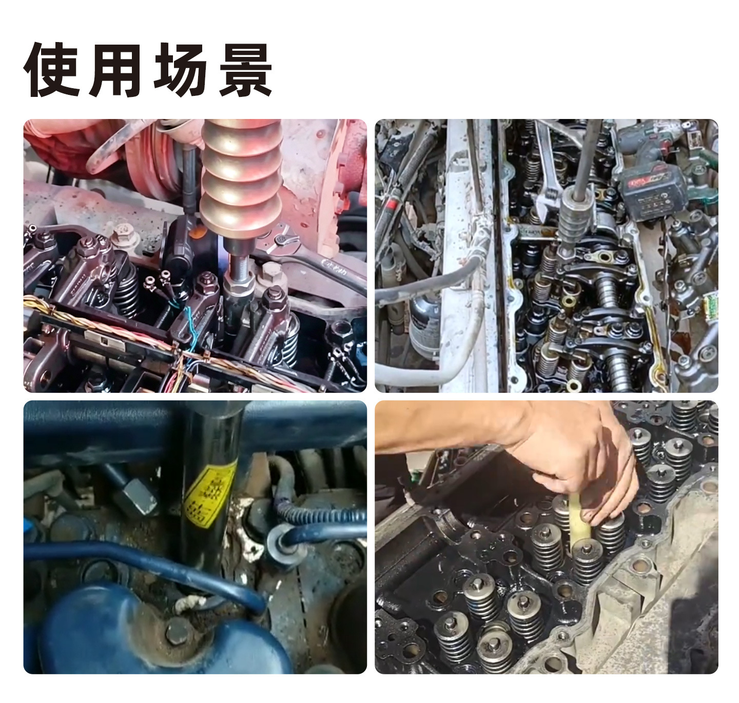 Special tool for disassembling and assembling engine injector copper sleeves, suitable for Weichai Renault Euro II and Euro III models, repair tool