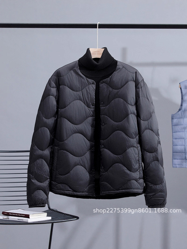 白鸭绒2025秋冬新款男士羽绒服轻便轻薄保暖内搭内胆云朵保暖外套|undefined
