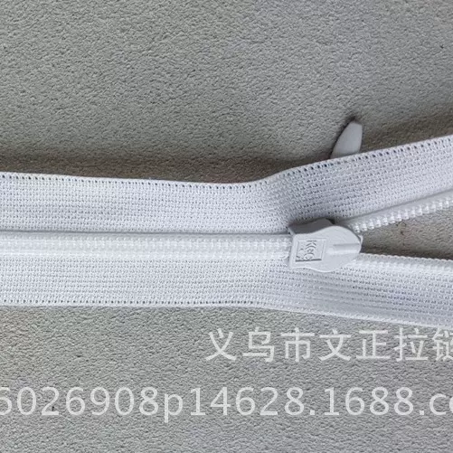 双头拉链O型X型手工加工定制隐形拉链生产3号隐形尼龙拉链