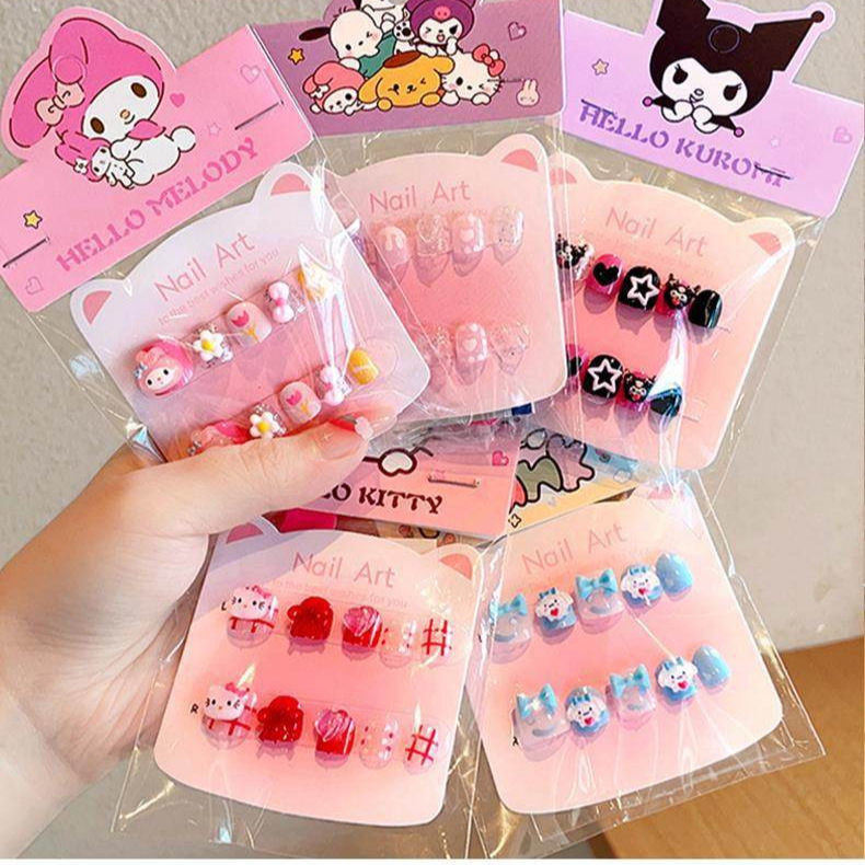 Children's Wearable Nail Pieces, Little Girls' Nail Art, Removable Nail Stickers, Girls' Gifts, Wearable Nails Wholesale Children's Wearable Nail Pieces, Little Girls' Nail Art, Removable Nail Stickers, Girls' Gifts, Wearable Nails Wholesale