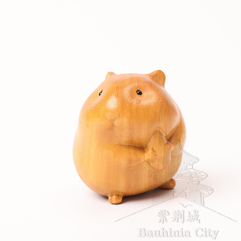 サンダルウッドの干支木彫りハンドルピースデスクトップホームデコレーション工芸品風光明媚なエリアホットセール|undefined