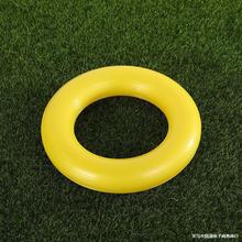 软式体育器材 跑步田径运动接力环 纯色比赛接力环 多色可选批发