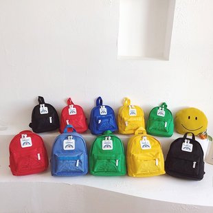 Korean-style Cartoon Cute Boys and Girls Backpack Kindergarten Western Style Casual Bag Baby's Large Capacity Backpack Trendy