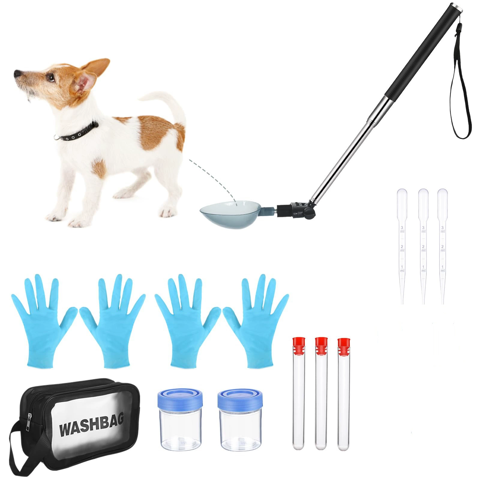 Сборник мочи для собак и кошек, мешок для сбора мочи для домашних животных, тест на беременность, ветеринарные принадлежности