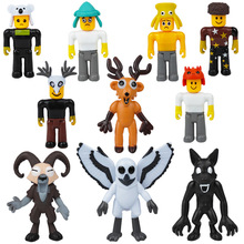 跨境新品森林中的99夜手办公仔麋鹿虚拟生存游戏周边玩偶模型摆件