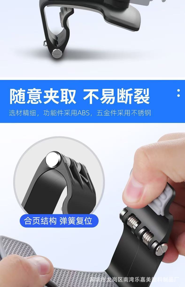 Multifunctional 360-Degree Car Phone Holder ° Rotating rearview mirror dashboard, anti-shake, no need to look down for navigation
