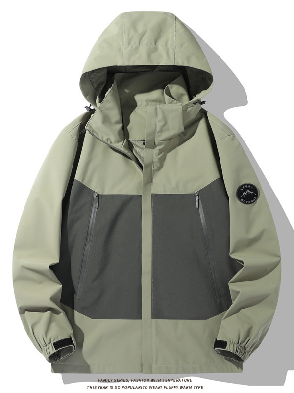 2025 New Spring and Autumn Thin Jacket Men's Jacket Couple Waterproof Fashion Windbreaker Women 2366