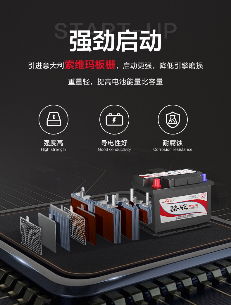 Suitable for Camel automobile battery L2400 for small cars, Volkswagen Sagitar, Lavida, Magotan, official original product