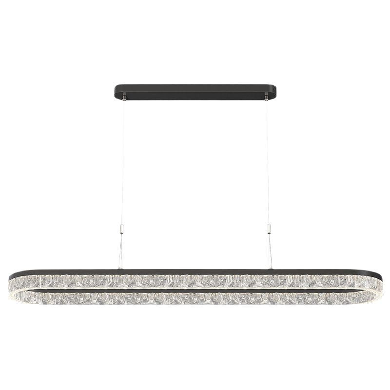 [Seleccionado cuidadosamente] Lámpara de techo, estilo italiano, luz, lujo, hogar, rectángulo, ultrafino, sala de protección ocular, paquete de lámparas para toda la casa