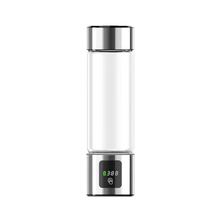 Suministro directo transfronterizo de vaso de agua rica en hidrógeno de alta concentración con tecnología PEM y pantalla LED, vaso de doble propósito para absorber hidrógeno, ligeramente alcalino.