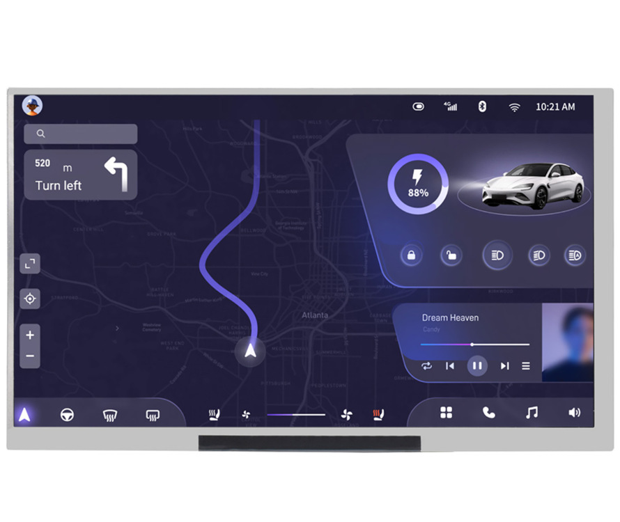 7 -inch IPS/QLED display integrated capacitor touch screen 1024 × 600 optional development accessories