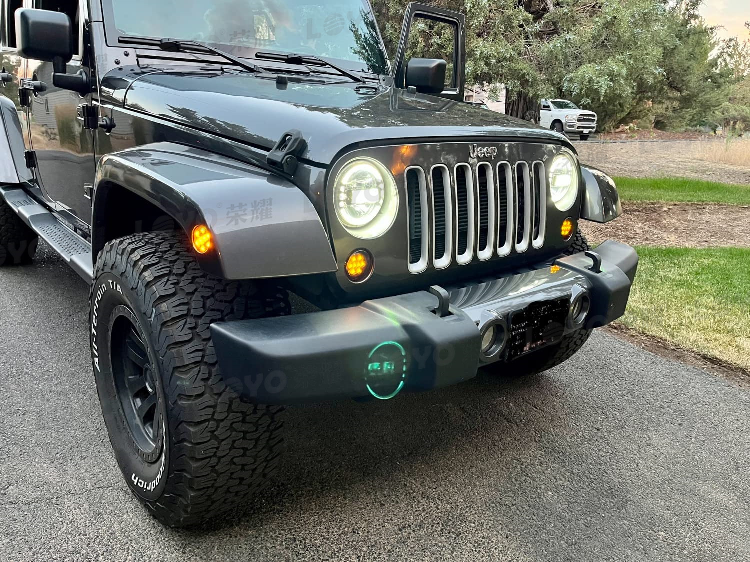Suitable for Jeep Wrangler JK China Net Light Wrangler Dragon Edition China Net Turn Signal Front Turn Signal Light