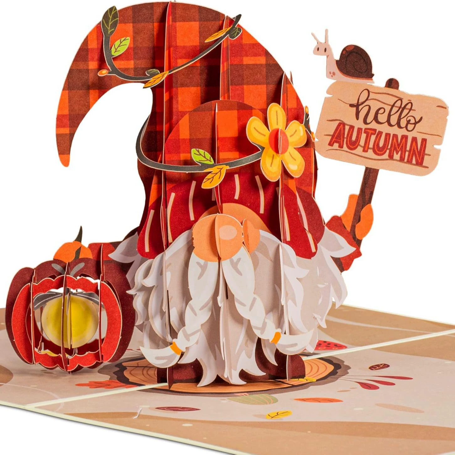 Амазонка пользовательские стерео открытки Осенняя серия 3D стерео карты День благодарения поздравления поздравительная открытка с конвертом