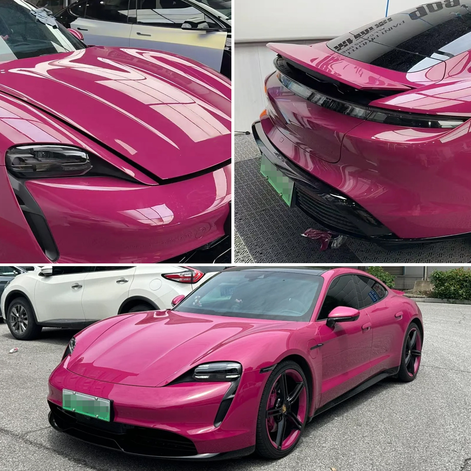 High Quality TPU Color Change Film PPF Starlight Gem Red Car Film